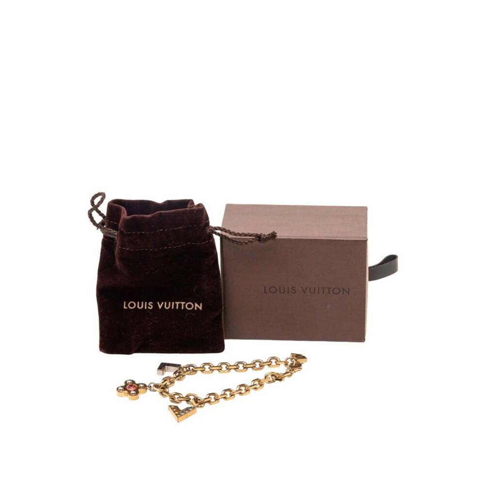 LOUIS VUITTON Red Love Charm Bracelet - Picture 9 of 9
